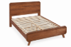 Picture of WALCOTT Genuine Walnut Veneer Queen Size Bed Frame