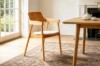 Picture of LUCA Solid White Oak Frame Armchair - 2 Chairs in 1 Carton