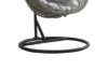 Picture of MAYA Rattan Outdoor Hanging Egg Chair (Grey with Black Frame)