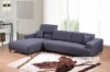Picture of [FLOOR MODEL CLEARANCE]  SMARTVILLE Corner Sofa *Dark Grey - Facing Left