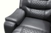 Picture of [FLOOR MODEL CLEARANCE] LAKELAND 3-Seater Manual Reclining Sofa with Drop-Down Cup Holders & Pop-Up Socket