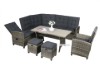 Picture of [FLOOR MODEL CLEARANCE] MARBELLA Corner Outdoor Dining Set with Reclining Seat
