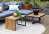 Picture of [FLOOR MODEL CLEARANCE]  SUNSEEKER Aluminium Outdoor Lounge Reversible Corner Sofa Set