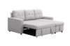 Picture of [FLOOR MODEL CLEARANCE]  HARTFIELD Reversible Corner Sofa/Sofa Bed with Storage (Grey)