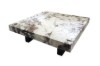 Picture of [FLOOR MODEL CLEARANCE] LUCIANO 100 Microcrystalline Stone Top Square Coffee Table (Light)