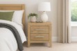 Picture of [FLOOR MODEL CLEARANCE]EMERSON 2-Drawer Solid Acacia Wood Bedside Table