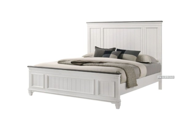 Picture of [FLOOR MODEL CLEARANCE]  CHARLES Bed Frame in Queen Size