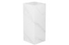 Picture of [FLOOR MODEL CLEARANCE] DELRAY H80 Sintered Stone Pedestal Stand/Display Plinth(Matte White)