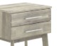 Picture of [FLOOR MODEL CLEARANCE]BALLINA 2-Drawer Solid Acacia Wood Bedside Table