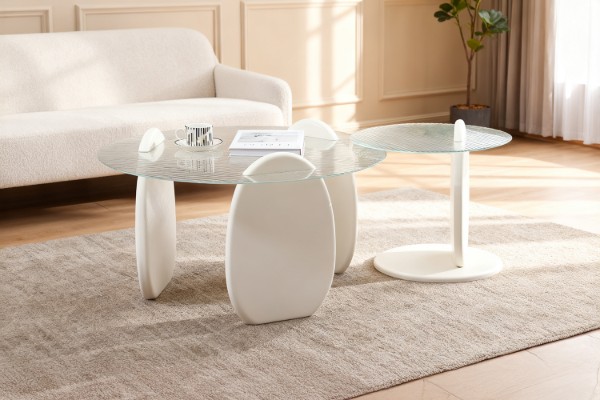 Picture of [FLOOR MODEL CLEARANCE] ARCHWAY Coffee Table (White)