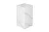 Picture of [FLOOR MODEL CLEARANCE]  DELRAY H60 Sintered Stone Pedestal Stand/Display Plinth(Matte White)