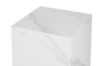 Picture of [FLOOR MODEL CLEARANCE]  DELRAY H60 Sintered Stone Pedestal Stand/Display Plinth(Matte White)