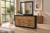Picture of HERRINGBONE 4PC/5PC/6PC Genuine Wood Veneer Bedroom Combo in Queen/Super King Size