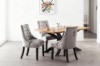 Picture of [FLOOR MODEL CLEARANCE]  TOGA High Back Dining Chair (Grey)