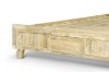 Picture of [FLOOR MODEL CLEARANCE]   AKAROA Super King Size Solid Acacia Wood Bedframe