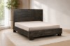 Picture of RIDHELINE Genuine Wood Veneer Bed Frame in Queen/Super King Size