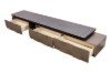 Picture of [FLOOR MODEL CLEARANCE] LUSTER 220–260 3-Drawer Extension TV Unit