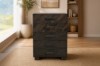 Picture of RIDHELINE Genuine Wood Veneer 5-Drawer Tallboy