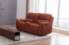 Picture of [FLOOR MODEL CLEARANCE]  HARRY 2-Seater Air Leather Manual Reclining Sofa with Cup Holders and Storage