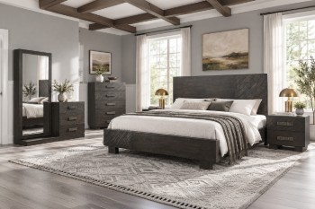 Picture for manufacturer RIDHELINE Genuine Wood Veneer Bedroom Collection