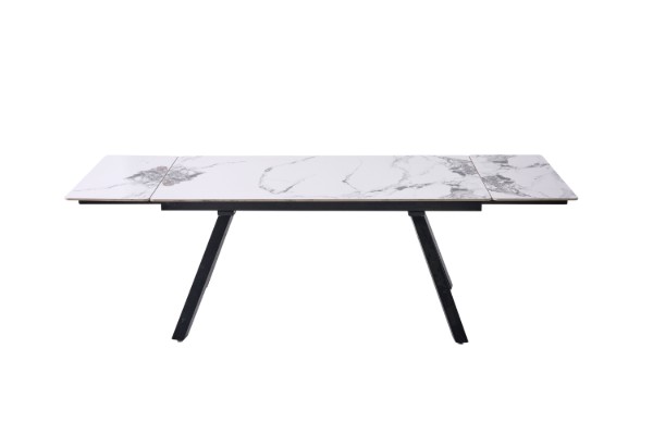 Picture of DALTON 1.6M-2.4M Extension Glossy Sintered Stone Top Dining Table
