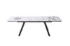 Picture of DALTON 1.6M-2.4M 7PC Extension Sintered Stone Top Dining Set