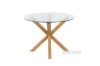 Picture of [FLOOR MODEL CLEARANCE] POLO D120 Glass Round Dining Table