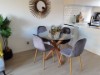 Picture of [FLOOR MODEL CLEARANCE] POLO D120 Glass Round Dining Table