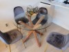 Picture of [FLOOR MODEL CLEARANCE] POLO D120 Glass Round Dining Table