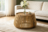 Picture of [FLOOR MODEL CLEARANCE]JILLIAN Mango Wood Round Coffee Table