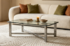 Picture of [FLOOR MODEL CLEARANCE]GLINT 127 Tempered Glass Top Coffee Table