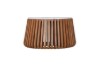 Picture of [FLOOR MODEL CLEARANCE] ALLEY Solid Acacia Wood Round Coffee Table with Marble Top