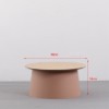 Picture of [FLOOR MODEL CLEARANCE] NANCY Coffee Table (Pink)