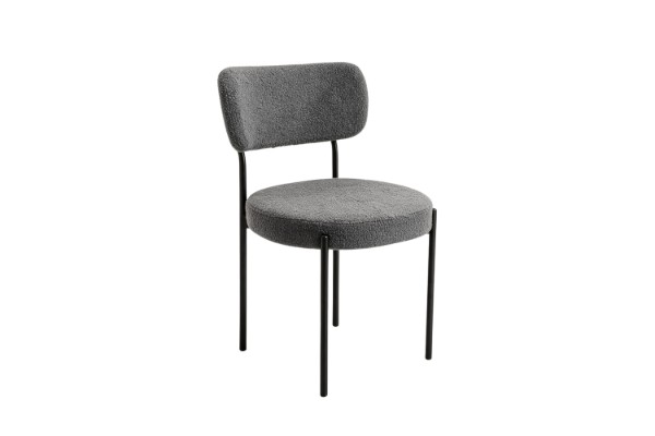 Picture of NOLA Teddy Fabric Dining Chair (Grey)