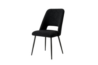 Picture of LIVIA Teddy Fabric Dining Chair (Dark) - Each