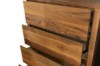 Picture of WALNOVA 4-Drawer Genuine Walnut Veneer Tallboy