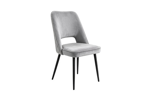 Picture of LIVIA Polyester Fabric Dining Chair (Grey)
