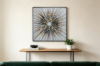 Picture of H84 Hand Oil Painting Canvas Wall Art With Black Frame (80x80cm)
