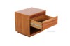 Picture of [FLOOR MODEL CLEARANCE] BRISBANE 1 Drawer Bedside Table (Live Edge Australian Blackwood)