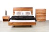 Picture of [FLOOR MODEL CLEARANCE] BRISBANE 1 Drawer Bedside Table (Live Edge Australian Blackwood)