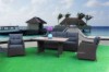 Picture of [FLOOR MODEL CLEARANCE] ISLA 6PC Aluminum Outdoor Lounge & Dining Set