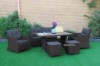 Picture of [FLOOR MODEL CLEARANCE] ISLA 6PC Aluminum Outdoor Lounge & Dining Set