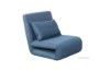 Picture of [FLOOR MODEL CLEARANCE] FIDEL Convertible Single Seat Sofa Bed (Blue)