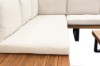 Picture of LASKA Solid Acacia Wood & Steel Frame Sectional Outdoor Lounge Sofa Set