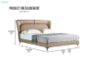 Picture of SHELL DREAM Bed Frame in Super King Size