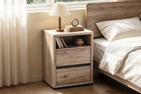 Picture of OAKFORD 2-Drawer Bedside Table