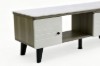 Picture of [FLOOR MODEL CLEARANCE]AVERON 120-170 Extension Sintered Stone Top TV Unit with 1-Door 2-Drawer