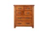Picture of [FLOOR MODEL CLEARANCE]  FOUNDATION 6-Drawer Tallboy (Rustic Pine)