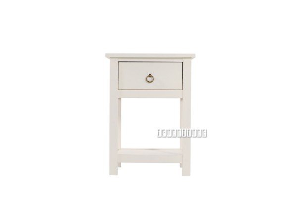 Picture of [FLOOR MODEL CLEARANCE]METRO 1-Drawer Bedside Table (Cream)