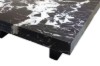 Picture of [FLOOR MODEL CLEARANCE]LUCIANO 100 Microcrystalline Stone Top Square Coffee Table (Dark)